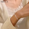 MUCCA Women's Star Bracelet 925 Silver Charm Bracelet with Cubic