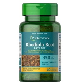 puritans pride Rhodiola Rosea extract 350 mg (60 vegetable capsules)