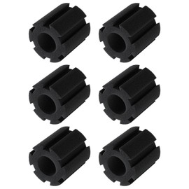 Pawfly 6 Pack Replacement Filter Sponges Aquarium Nano Bio Sponge Filter, Aquarium Filter Sponges Black Bio Foam for Fish Tank, Water Filtration Fish Tank Filter Accessories
