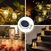 Vookry 6 Pack Solar Mason Jar Lights for Outside 30