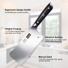SHAN ZU Hackmesser Fleichmesser Chinesisches Hackmesser 17.8cm 21 ° Klinge