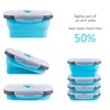 Annaklin Collapsible Food Storage Containers with Lids & Vent, 11.8