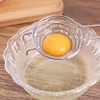 Pokinge 2pcs Stainless Steel Egg Yolk White Separator Yolk Egg