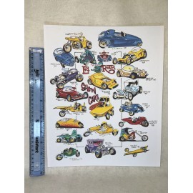11x14 Rat Fink Ed Big Daddy Roth Kustom Cars poster print Orbitron Beatnik Kool