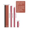 Jutqut 2 x Matte Lip Liner with Sharpener, Waterproof &