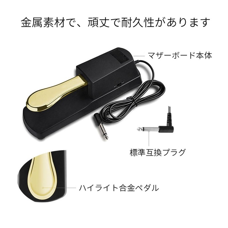 Damper Pedal, Sustain Pedal, Key, Foot Pedal, Electronic Organ Electric