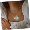 Operitacx 3sets Agate Stone Pendants Natural Decorative Charms for Diy