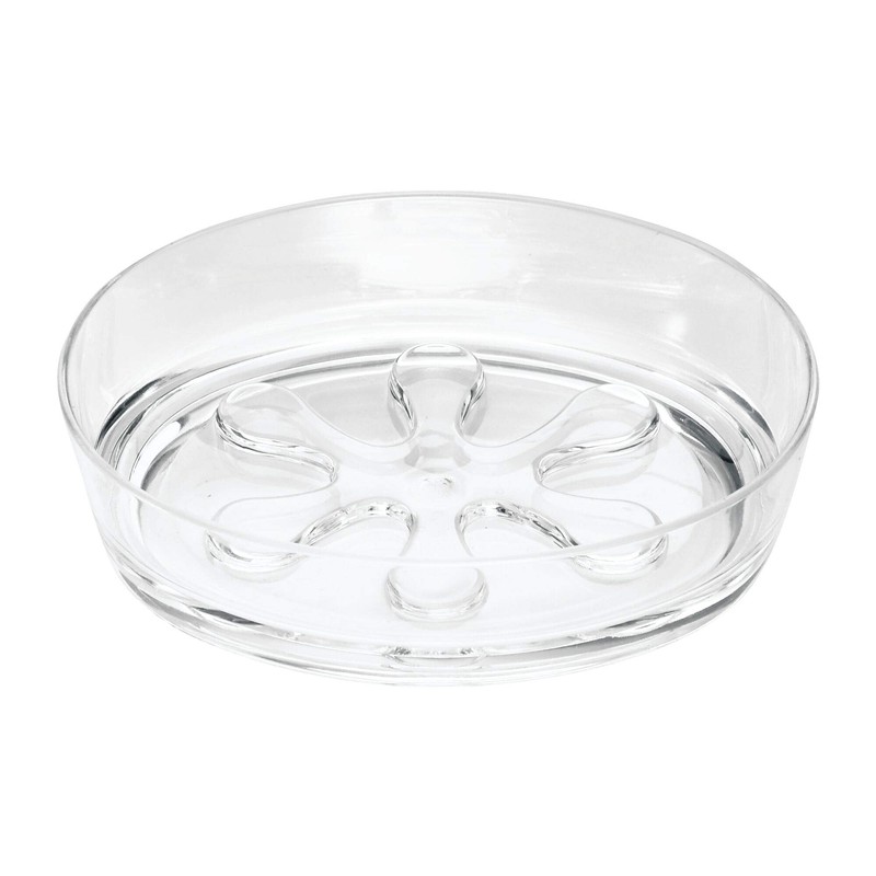 InterDesign Eva Bar Soap Dish for Bathroom Vanities, Kitchen Sink