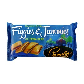 Pamela's Products Gluten Free Figgies and Jammies Cookies, Blueberry and Fig, 9 Ounce