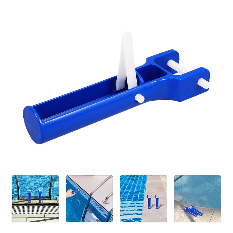 Kisangel Durability Efficiency 5pcs Pool Vacuum Replacement Handles V-Shaped Clips