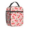 Cherry Lunch Bags For Men Women Boys Girls Reusable Tote