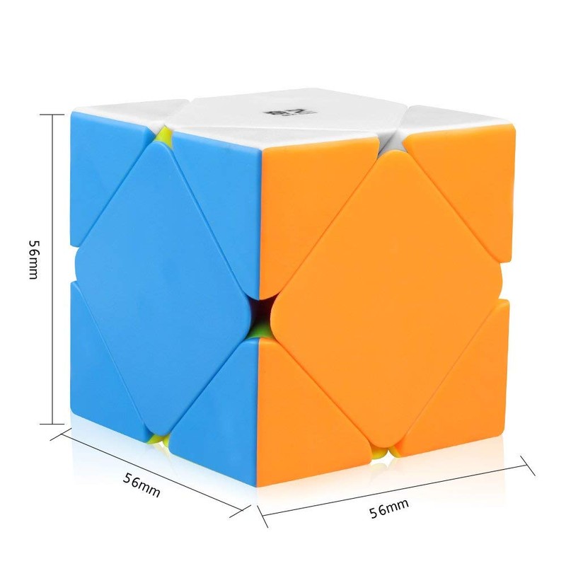 D-FantiX QYTOYS Qicheng Skewb Cube Skewb Speed Cube Stickerless Skewb