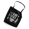 Cats Books Coffee Feline Cat Mom Pet Lover Tote Bag