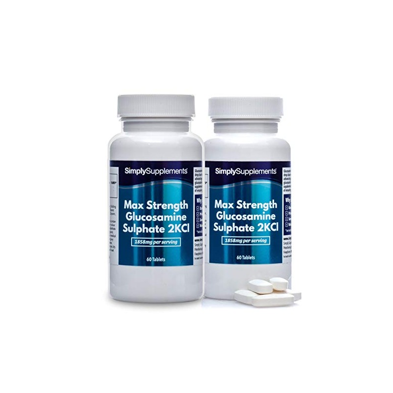Maximum Strength Glucosamine Sulphate 2KCl | 1858mg Per Serving |
