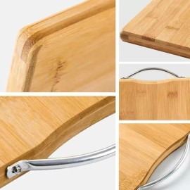 Bambú Tabla Para Picar De Bambú Grande