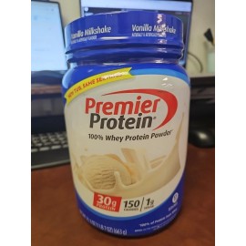 Premier Protein 100% Whey Protein Powder 23.3 Oz Exp 2/26 