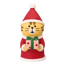 Decore Concombe Santa's Liner Present Replacement Kitten, Tora, Approx. 9.4 x 13.4 x 2.0 inches (24 x 34 x 50 cm), ZXS-29225X