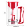 Cordless Electric Battery Powered Mixer Dispenser Pancake Cupcake Waffle Batter