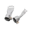 2-Piece Welding Gun Flat Nozzle, 20mm Small + 40mm Large