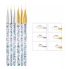 MM11 Nail Liner Pen, Pinceles Para Uñas Art Brush 6