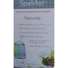 SpaRoom New SpaRoom SpaMist Ultrasonic Aromatherapy Diffuser + Oil