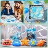 WinnerWhy 24 Pcs Summer Ocean DIY Painting Ceramic Kit Coastal