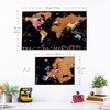 Atlas & Green World Travel Map + Bonus Europe Poster.