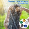 PAGOW 10 Pcs Shower Flow Restrictor, gpm 1.5/1.8/2.0/2.5/3.0 Shower Flow