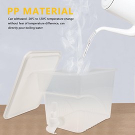 3 Pack 1.3 Gallon Fridge Drink Dispenser with Spigot, Leak-proof Plastic Beverage Drink Dispenser Refrigerator Iced Juice Lemonade Dispenser Water Dispenser for Party