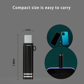 Portable Type-C Cell Phone Port Lighter, Electric Lighter, Portable Lighter, Pocket Lighter, Outdoor Emergency use