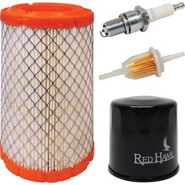 Red Hawk FIL-1103 Tune-Up Kit Compatible With/Replacement For Club Car Precedent, 4-cycle with oil filter AM1220301