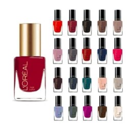 L’Oréal Paris L' Oreal Paris Extraordinaire Gel-Lacque 1-2-3 Nail Color 7 Piece Random