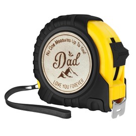 Dad Gifts for Father’s Day,Engraved Tape Measure 25FT,Father’s Day Gift from Daughter,Son,Wife Kids,Cool Tools for Men,Husband,Grandpa,Birthday Christmas Gift (Type 1)