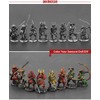 Alloy Samurai Model, Ancient Mini Warrior Model Toy, Japanese Style