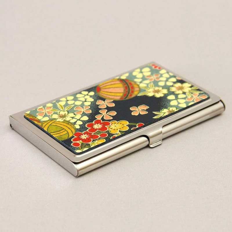 Agility affa "Piatto" Card Case, Business Card Holder, Stainless Steel,