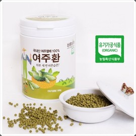 Danbi Farm domestically grown organic bitter melon pills 300g 500g organic bitter melon pills 300g portable container + spoon / 단비농원 국내산 직접재배 유기농 바른하루 여주환300g 500g 유기농여주환300g  휴대용통+스푼