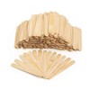 Spa Stix Natural Wood Jumbo Craft Stix. Pack of 100