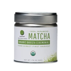 Dr. Weil Matcha Kari - Organic Matcha Green Tea Powder - 50 grams - Japanese Barista Ceremonial Grade Matcha