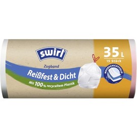Swirl 35 Litre Drawstring Bin Liners (Pack of 15)