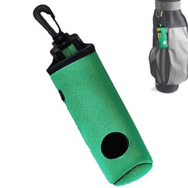 Golf Ball Holder - Waterproof Golf Ball Carrier | Reusable Golf Ball Storage Bag with Belt Clip, Golf Ball Sleeve for Golf Training and Practicing