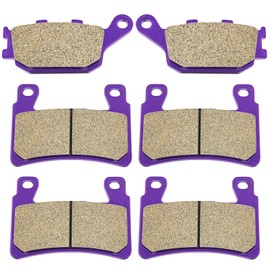 SCITOO Carbon Fiber Brake Pads Fit for 99 00 for Honda CBR600F4, 01 02 03 04 05 06 for Honda CBR600F4i, 03 04 for Honda CBR600RR