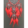 Bali unbranded DREAM CATCHER HEART silver centre dreamcatcher red, blue,