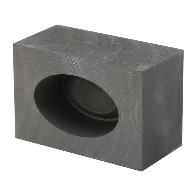 Graphite Mold High Temperature Resistance 3x4x6cm Ingot Shape Smelting Molds