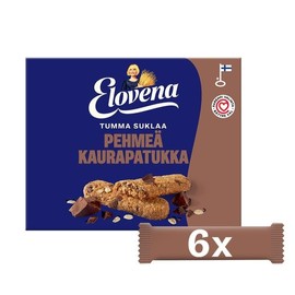 Elovena dark chocolate soft oat Biscuits 1 Box of 180g SÖPÖSÖPÖ pack (SOPOSOPO)
