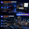 Volxcereo 5 Channel Dash Cam Front and Rear Left Right