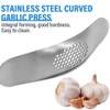 WeddHuis Garlic Mill Garlic Press Stainless Steel Rustproof Production of