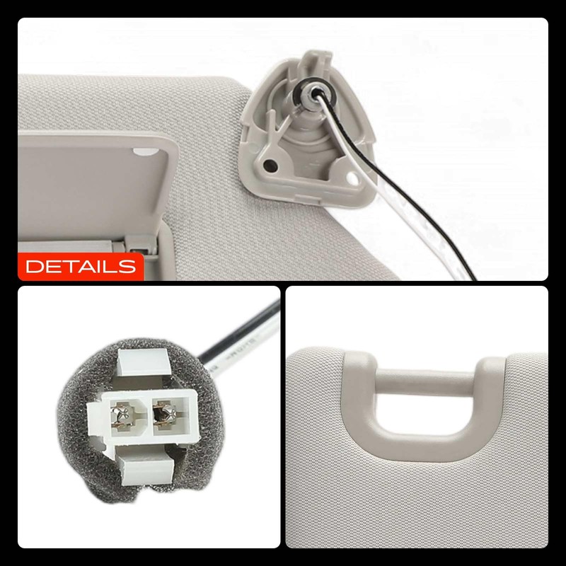 A-Premium Passenger Right Side Sun Visor Compatible with Infiniti JX35,