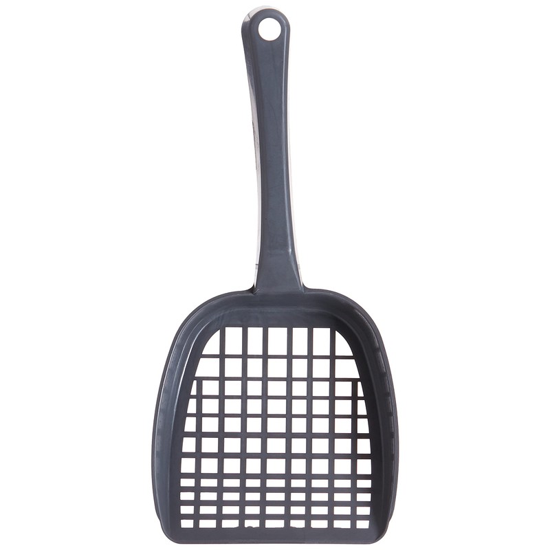 Agrobiothers cat litter scoop, white/grey