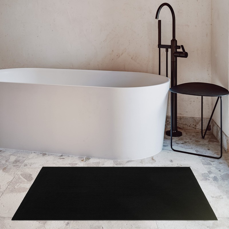 Cotton Paradise Bath Rug for Bathroom, 17x24 inch 100% Cotton