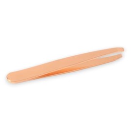 DreamCut Professional Expert Slant Tip Tweezers - Rose Gold